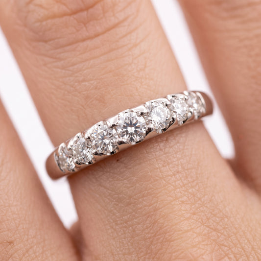 7 Graduated Diamond Band Ring