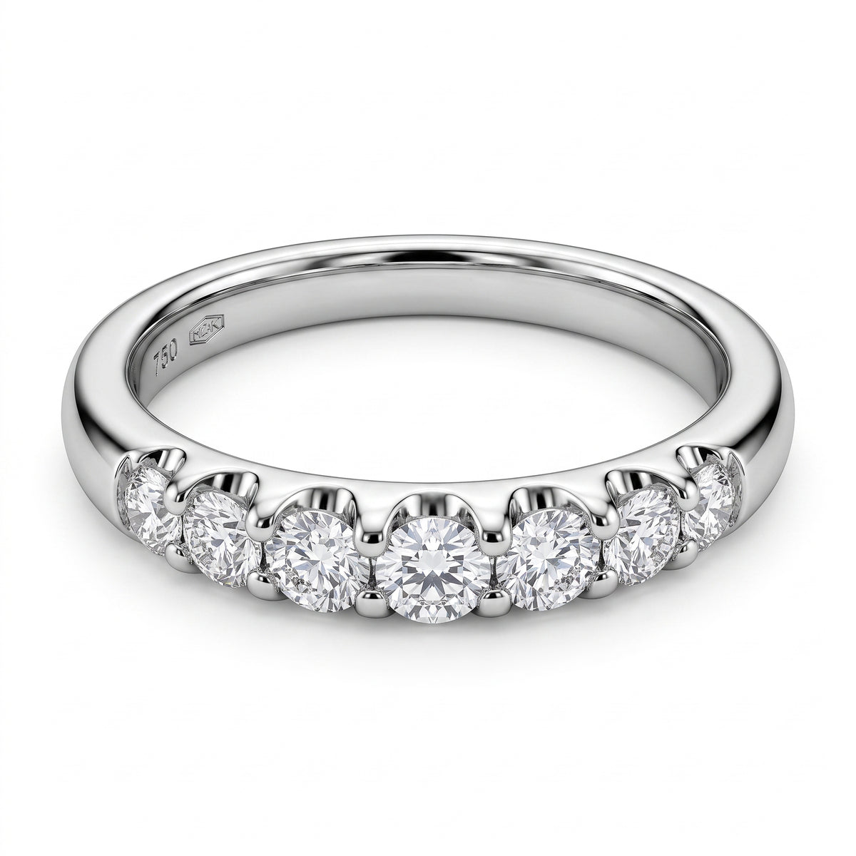 7 Graduated Diamond Band Ring