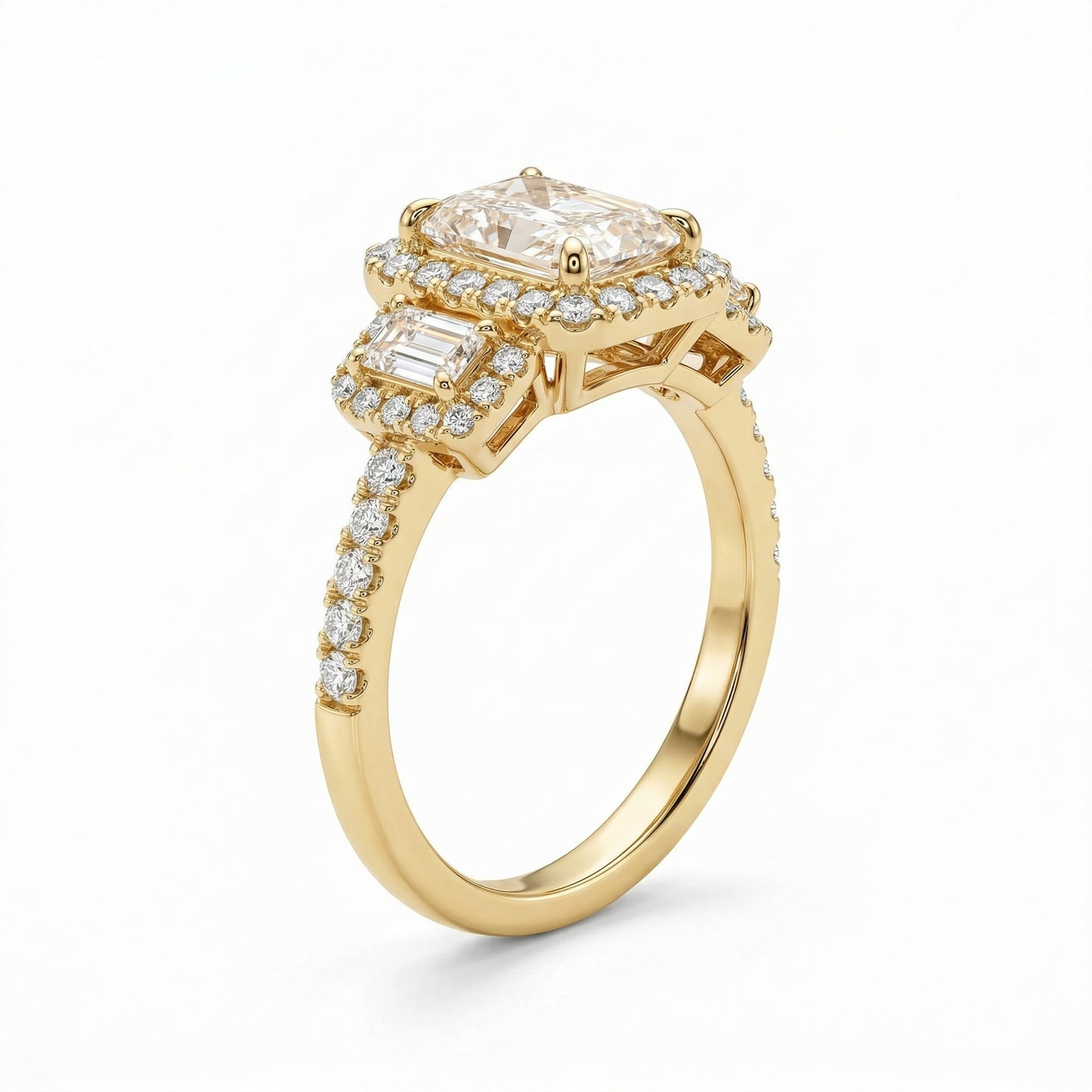 Diamond Squares Ring
