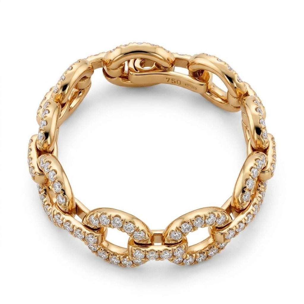 94-Diamond Chain-Link Ring