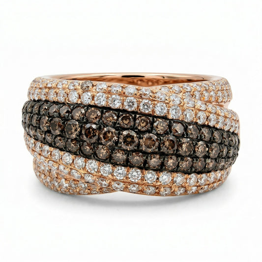 Brown Diamond Ring