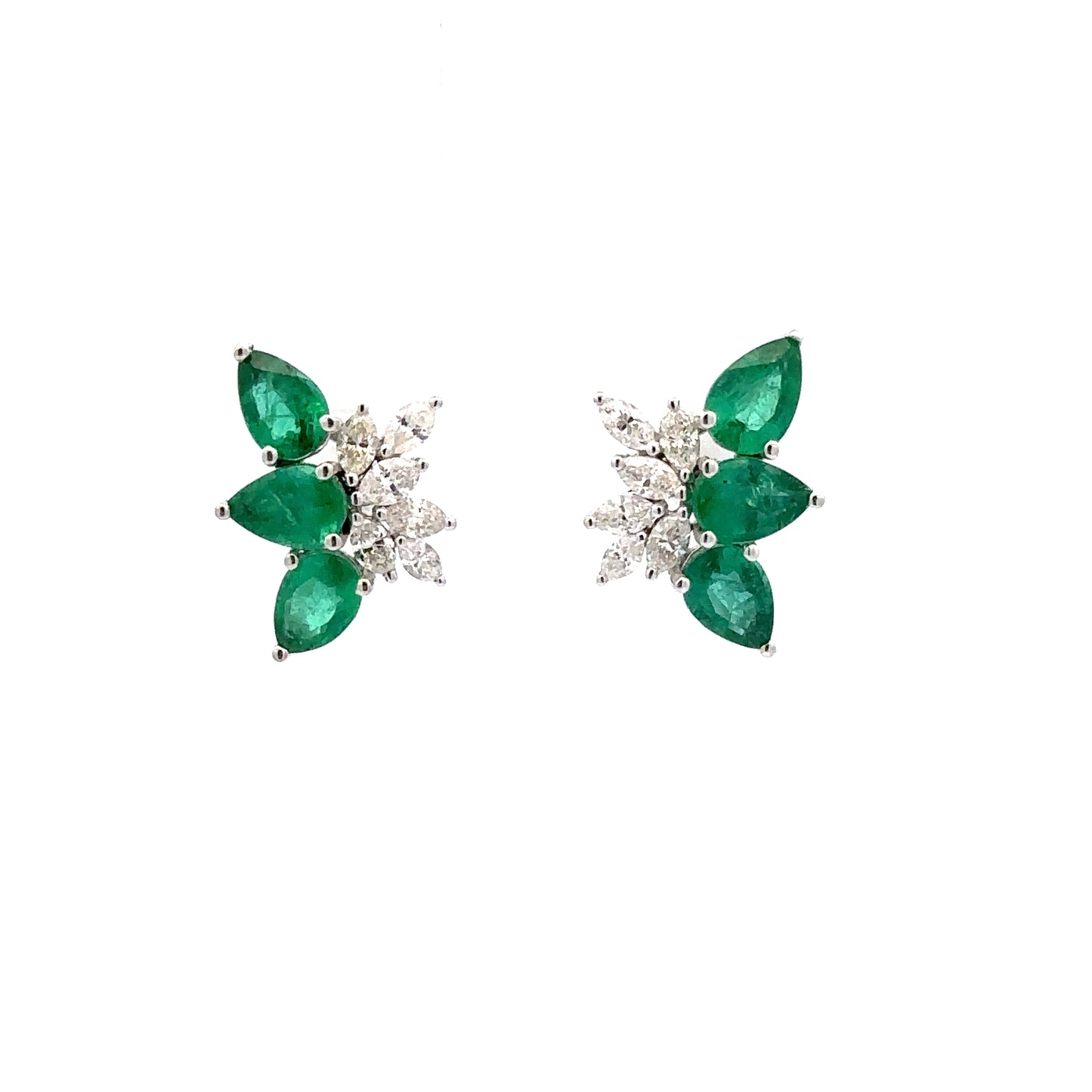 Emerald Headline Studs