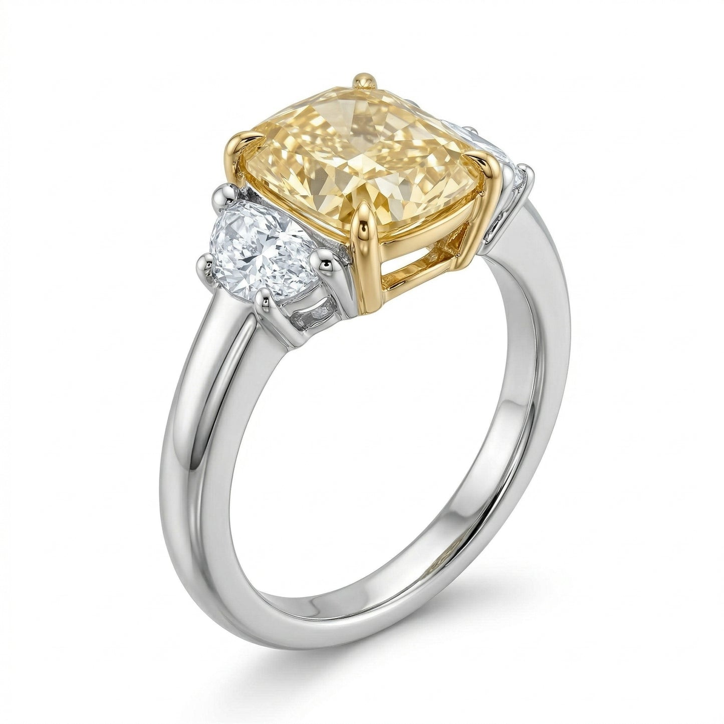 1.70ct Internally Flawless Yellow Diamond Ring