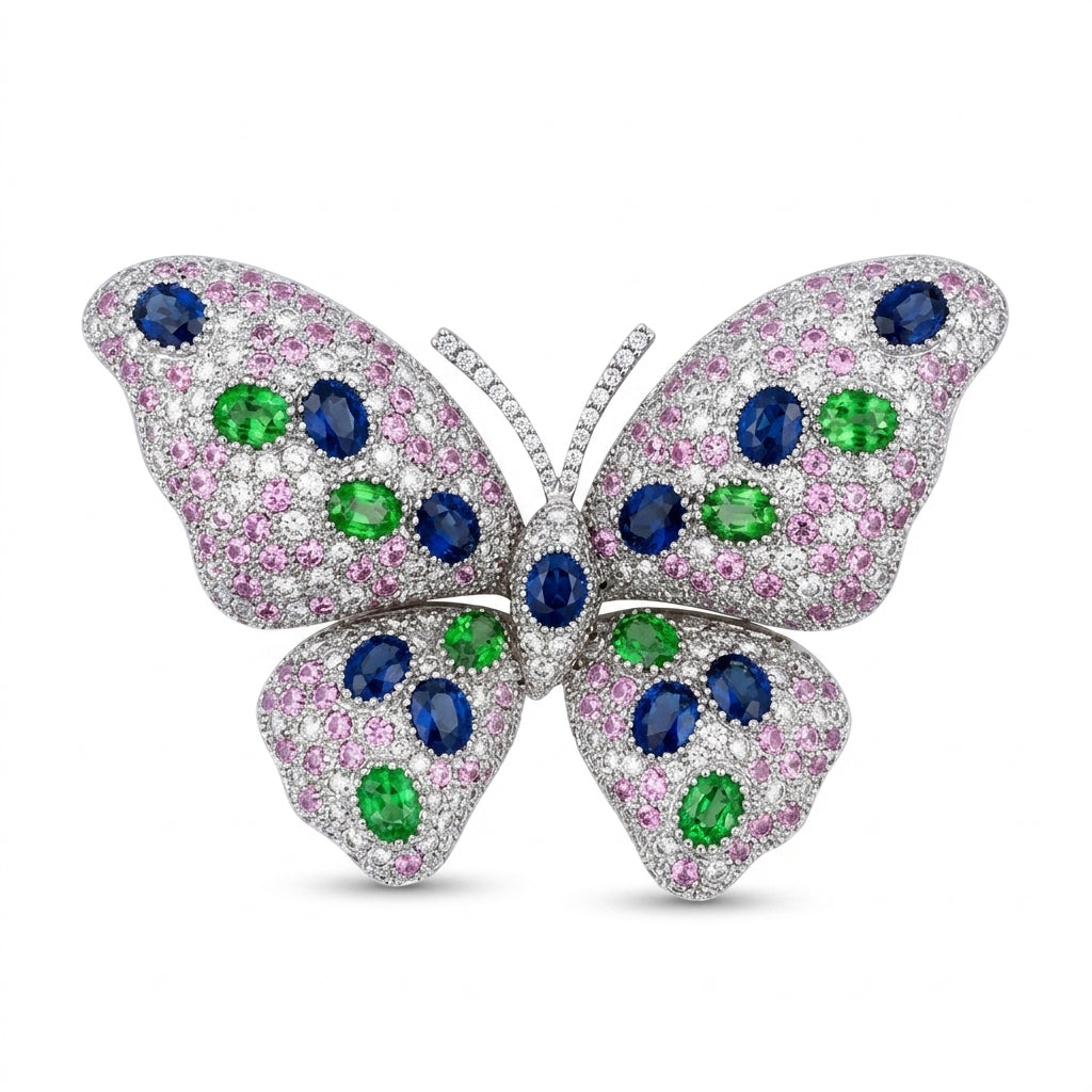 Exotic Butterfly Brooch