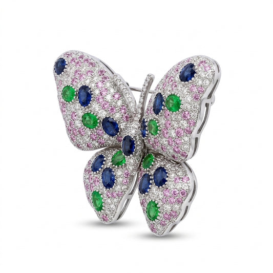 Exotic Butterfly Brooch