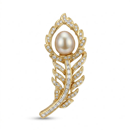 Leaf Brooch