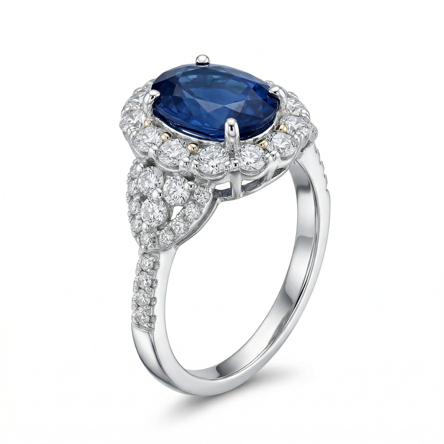 Sapphire Diamond Ring