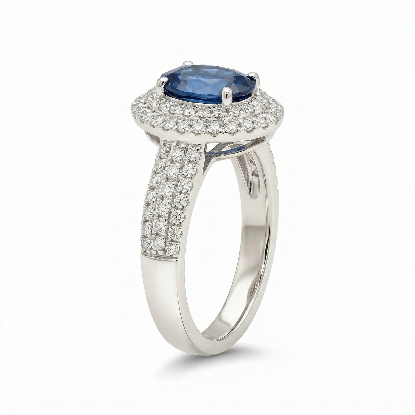 Oval Sapphire Pop Ring