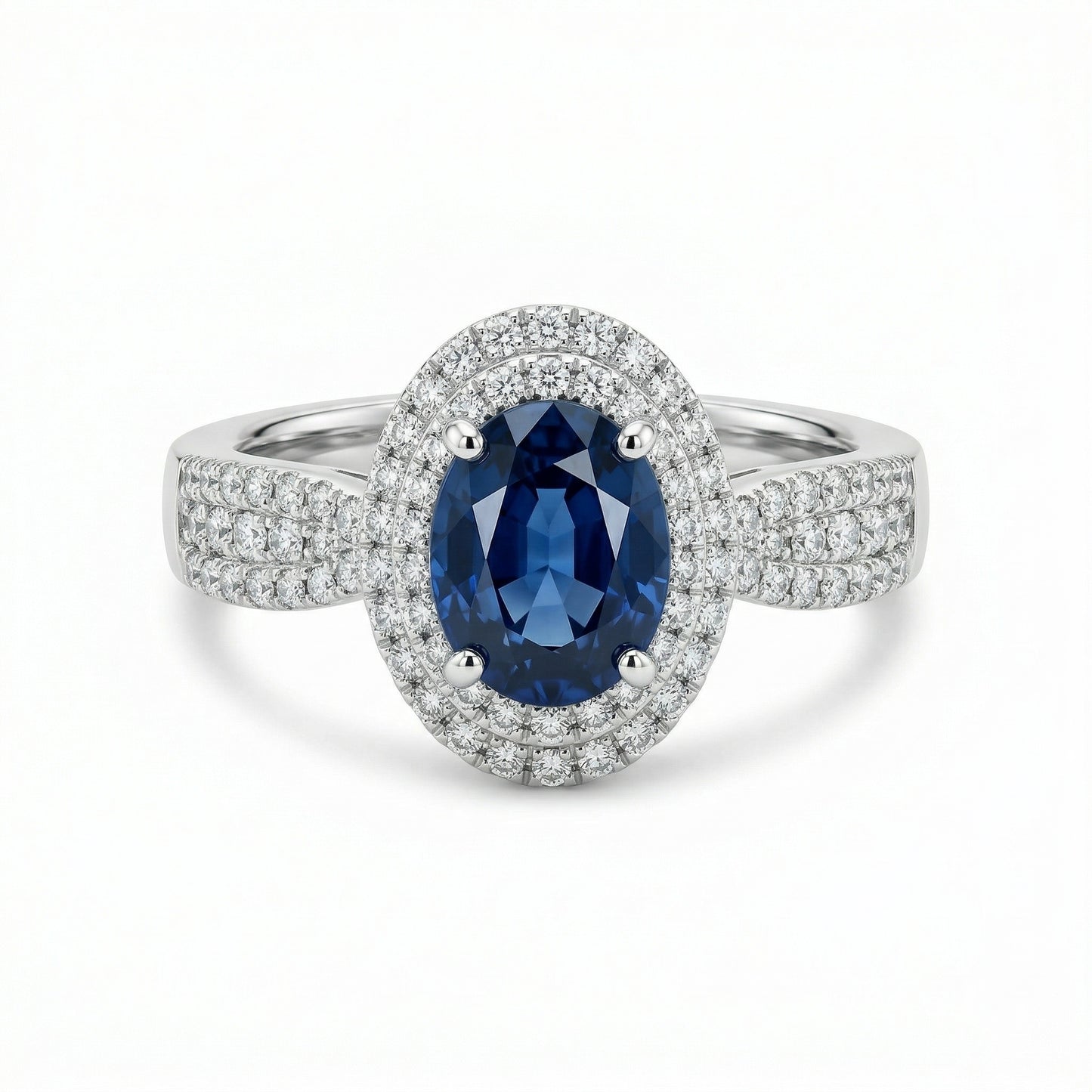Oval Sapphire Pop Ring