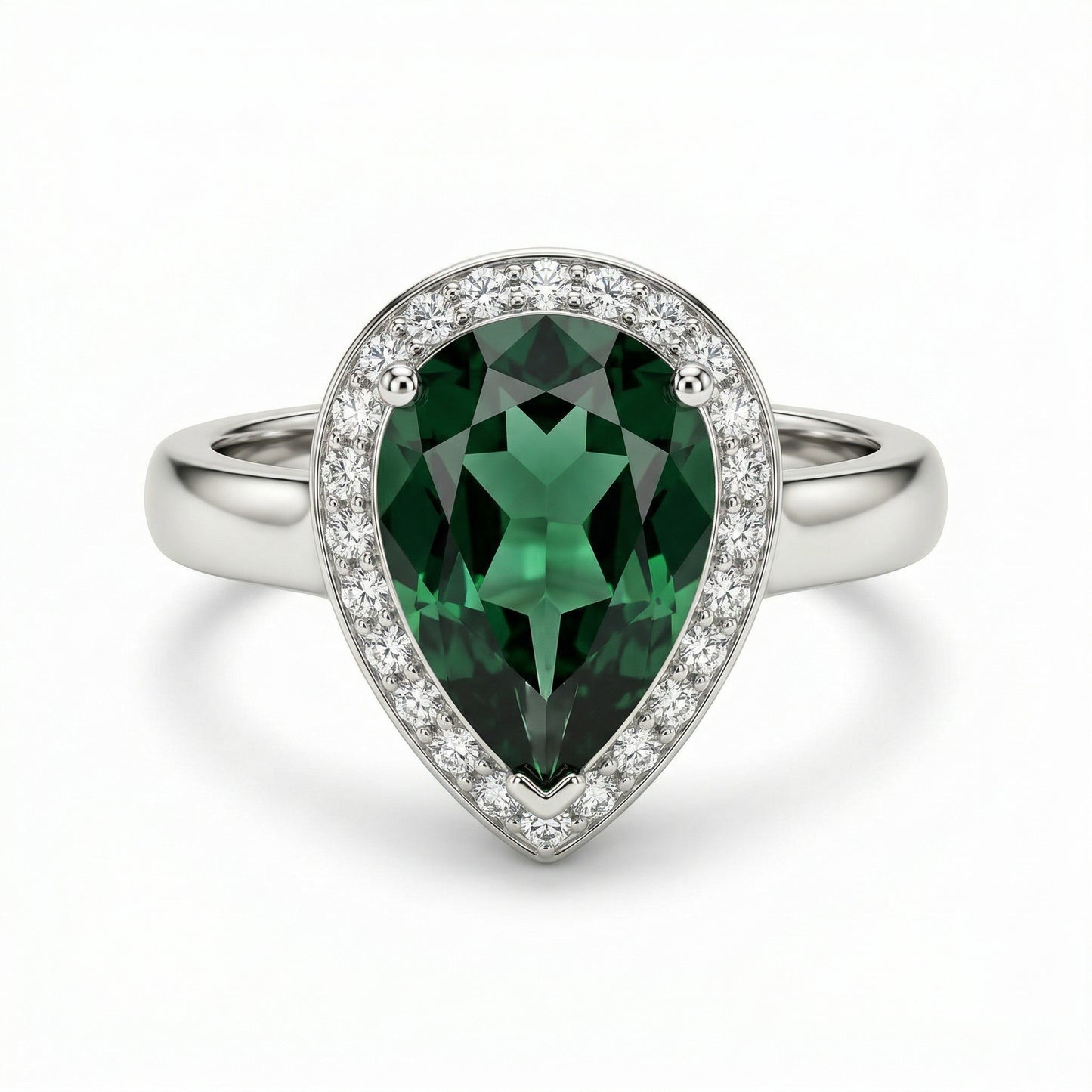Green Tourmaline Ring
