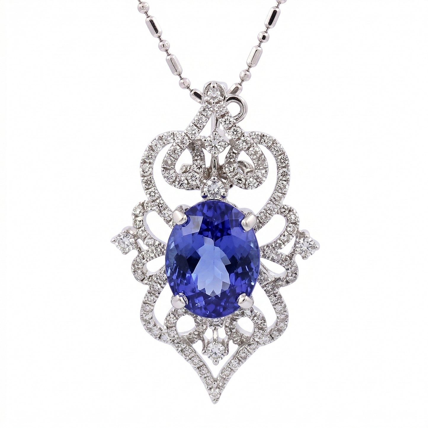 Tanzanite Crest Pendant