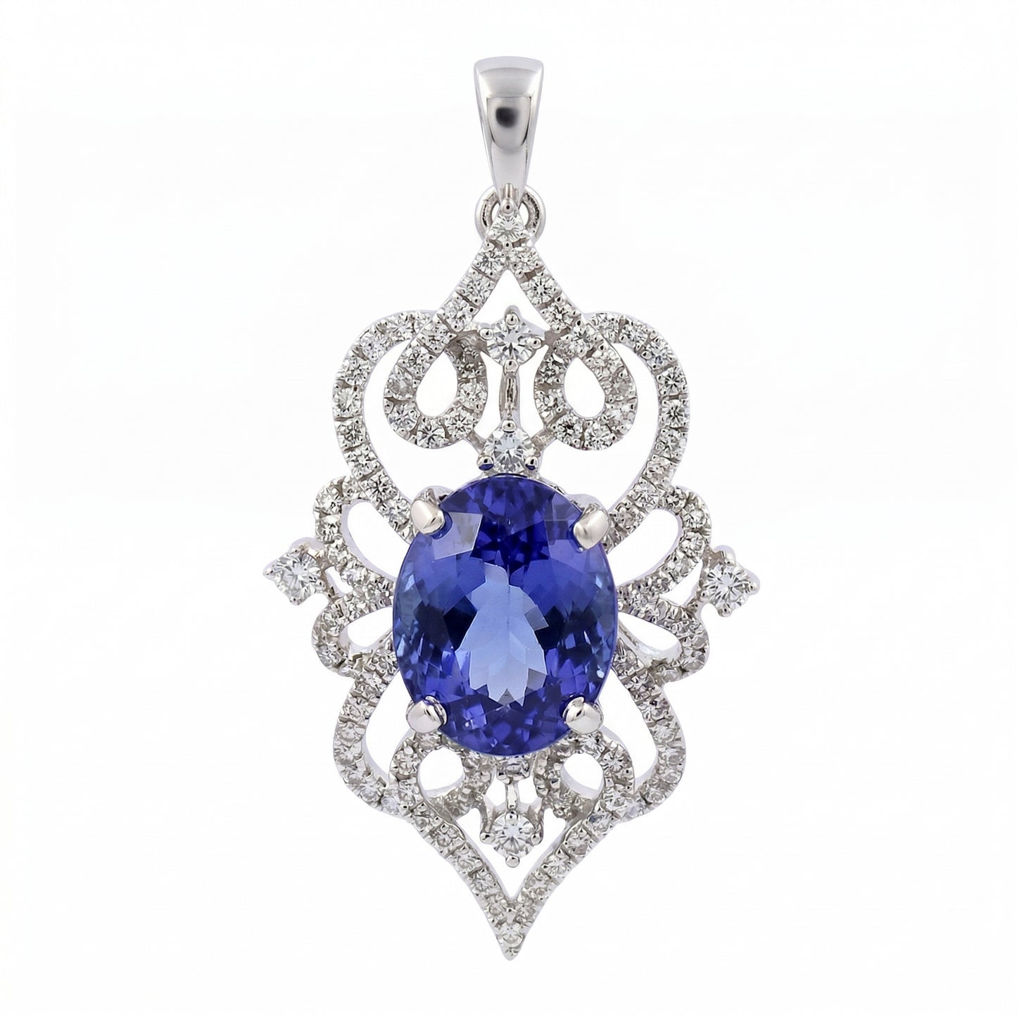 Tanzanite Crest Pendant