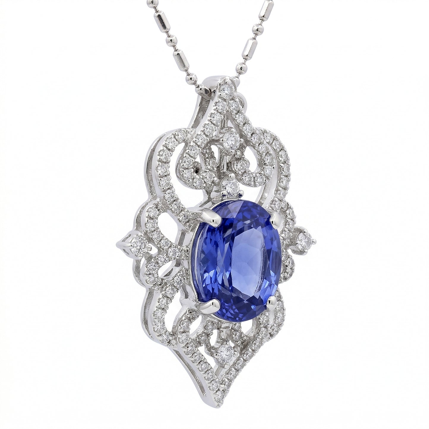 Tanzanite Crest Pendant