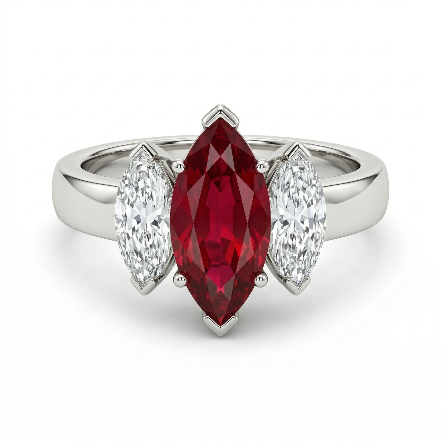 Ruby Marquise Ring