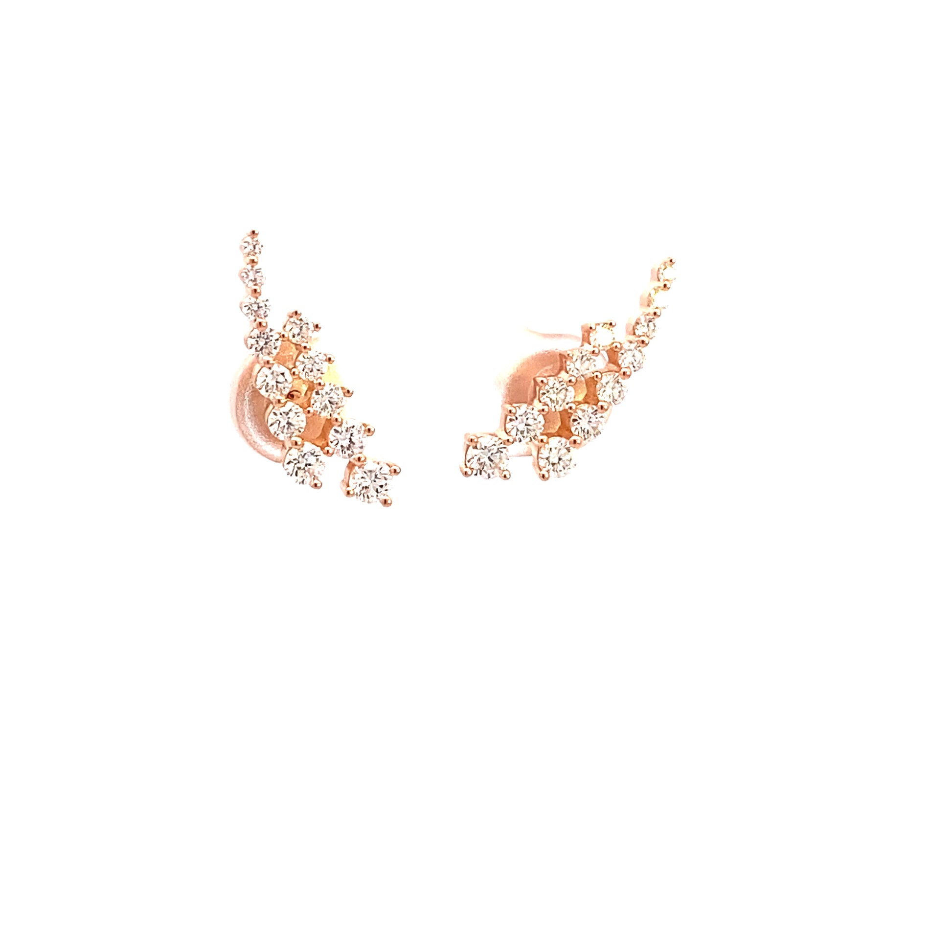 White Ear Climber - China Art & Jewelry